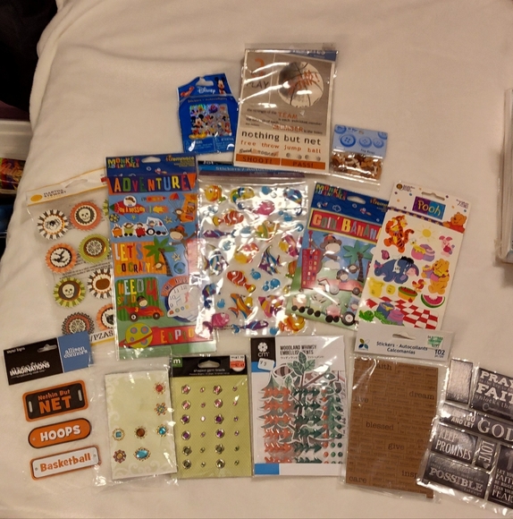 Colorful Assorted Sticker Set - Picture 1 of 8